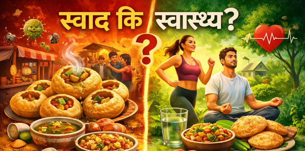 “स्वाद कि स्वास्थ्य?”