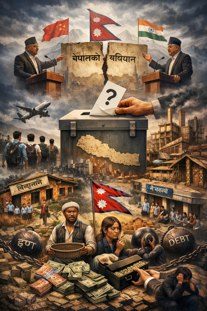 “भोटअघि सडक कालोपत्रे, भोटपछि मौन सरकार?”