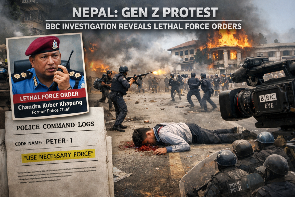 BBC Investigation Reveals Police Command Ordered Lethal Force During Nepal’s Gen Z Protests
