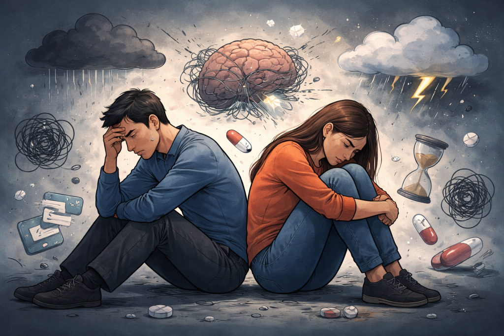 डिप्रेशन र चिन्ता: बढ्दो मानसिक स्वास्थ्य संकट