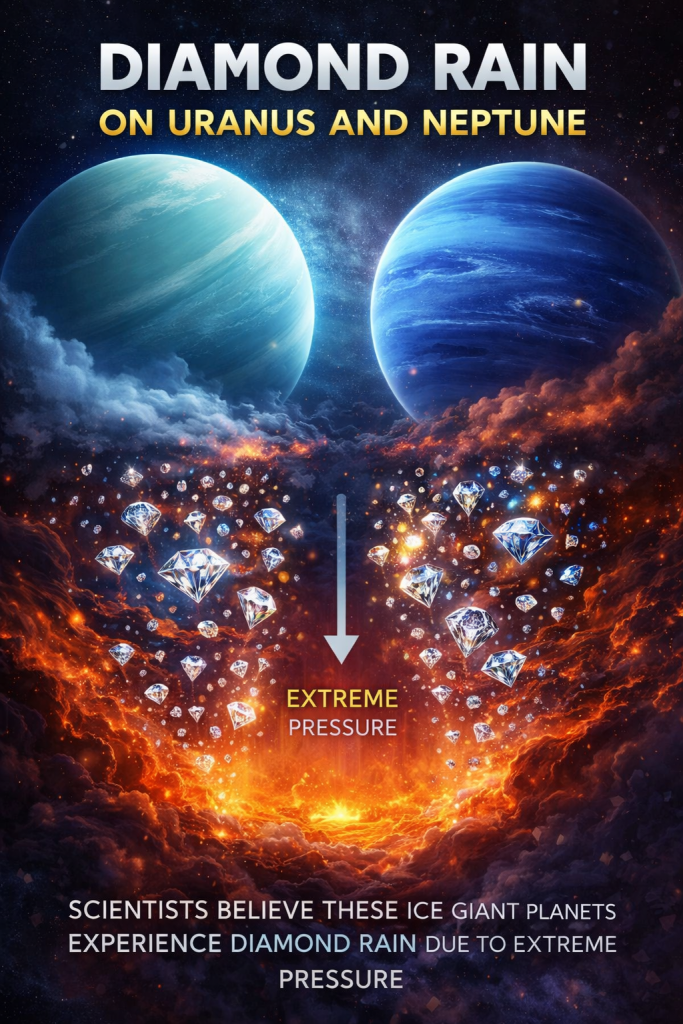 “Cosmic Diamond Rain Unveiled”