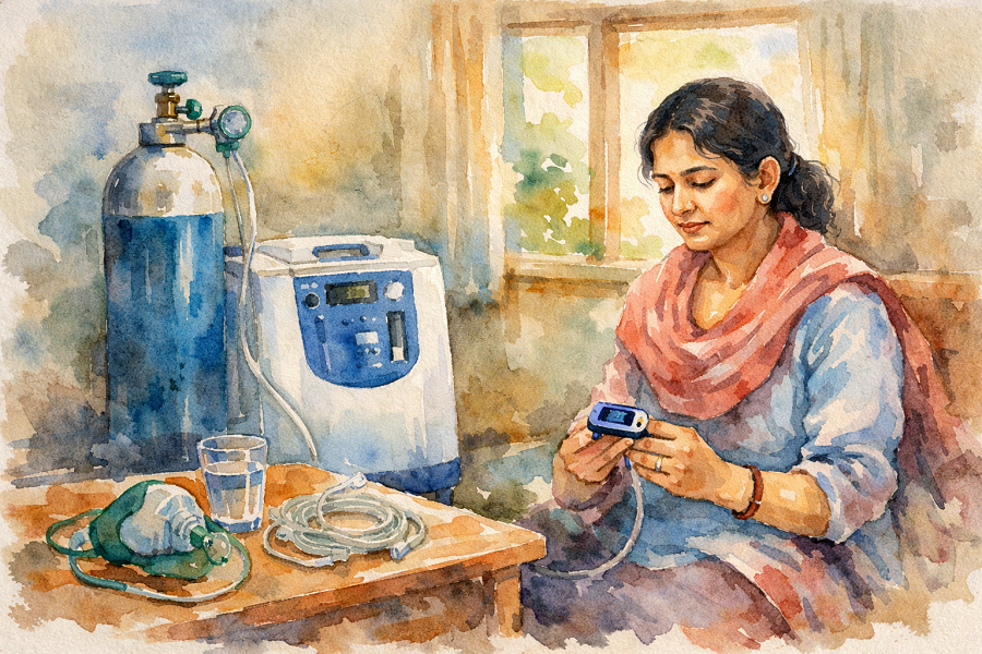 शरीरमा अक्सिजन कम भए के गर्ने ?