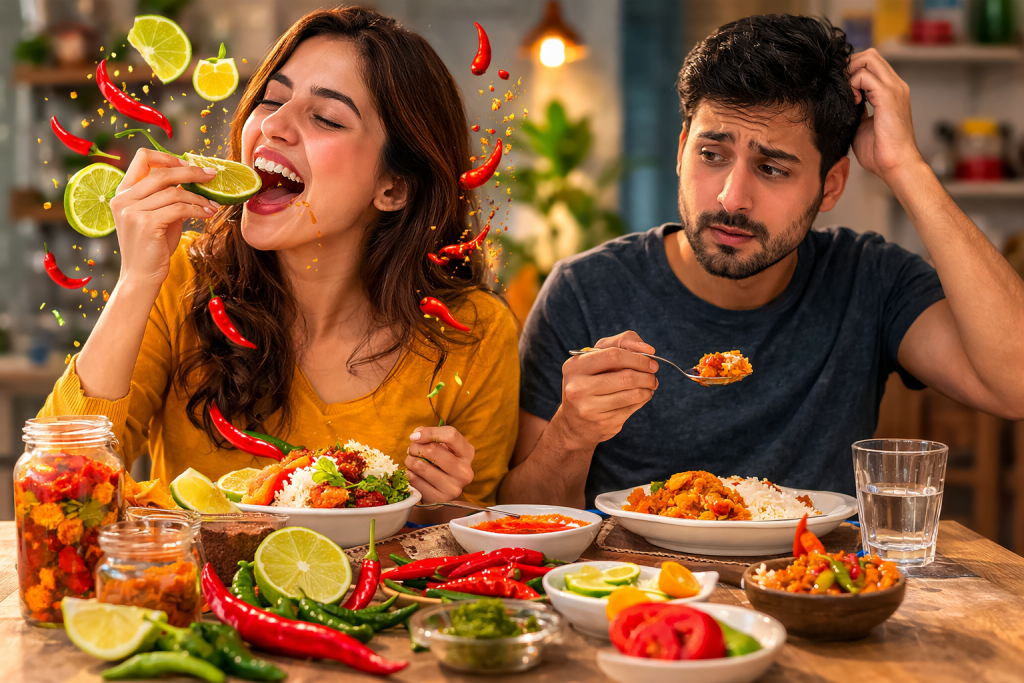 “महिलाहरू किन खोज्छन् पिरो र अमिलो स्वाद?”