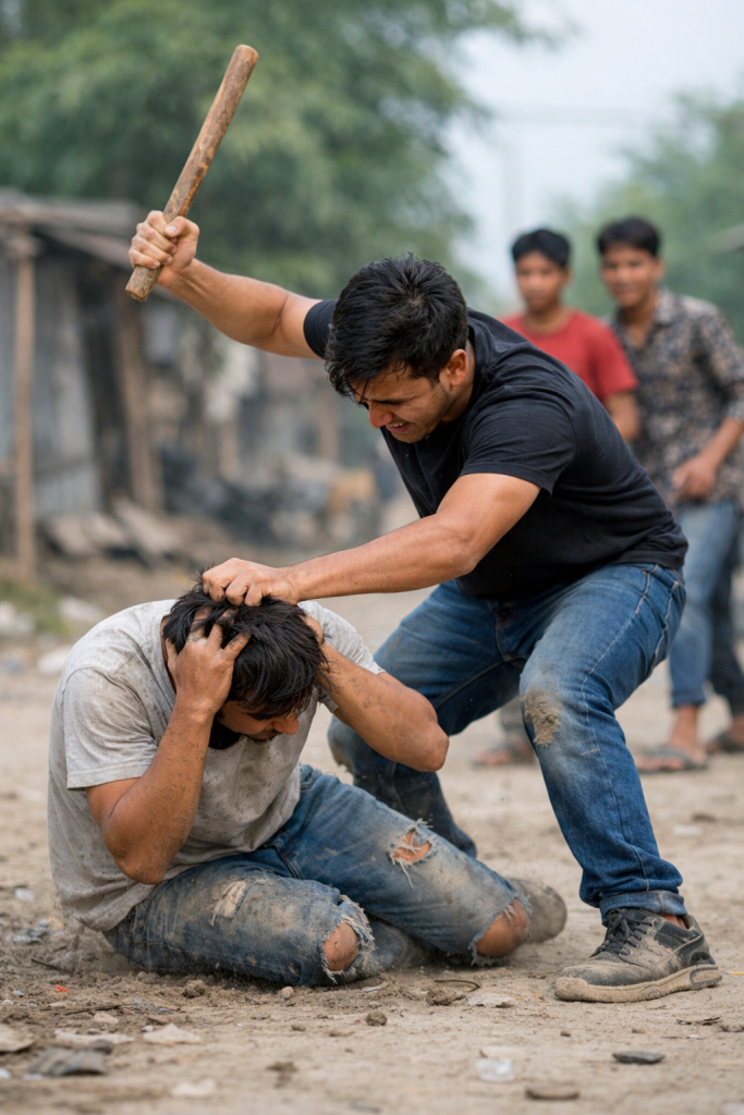 सर्लाहीमा युवकमाथि अर्धनग्न बनाएर कुटपिट, एक पक्राउ