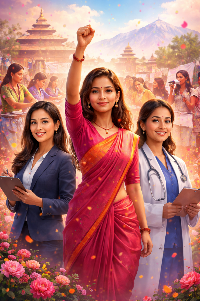 “संघर्षदेखि सशक्तिकरणसम्म : नारी अस्तित्वको कथा”