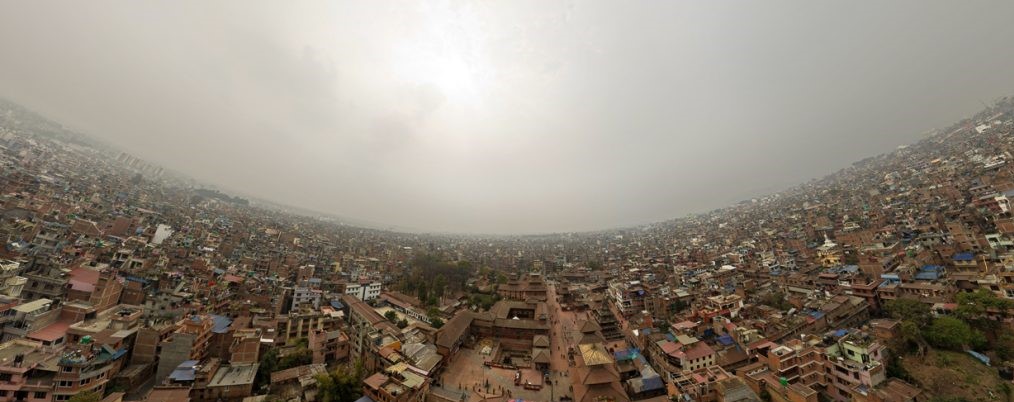 प्रदूषण र कमजोर मौसम प्रणालीले काठमाडौंको आकाश धुम्म, वायु गुणस्तर जोखिमपूर्ण