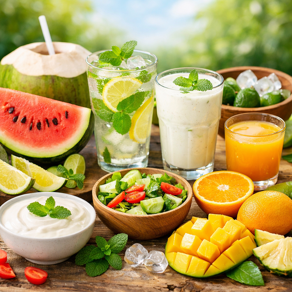Beat the Heat Naturally: What to Eat in Summer to Stay Cool and Hydrated