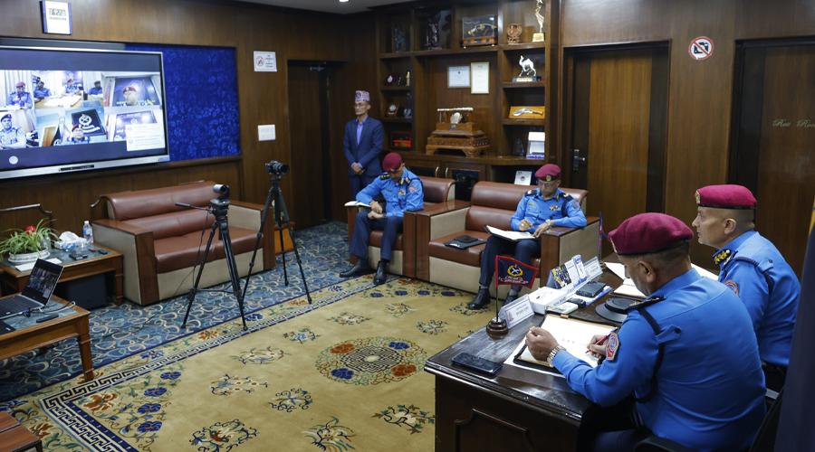 नागरिकमैत्री सेवा र अपराध नियन्त्रणमा कडाइ गर्न प्रहरीलाई महानिरीक्षक कार्कीको निर्देशन