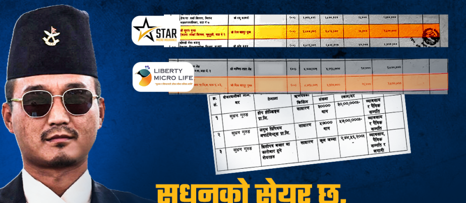 गृहमन्त्री गुरुङको सम्पत्ति विवरण विवादमा : हदबन्दीभन्दा बढी जग्गादेखि लुकाइएका सेयरसम्म गम्भीर प्रश्न